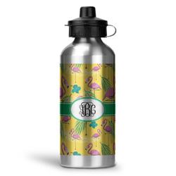 Pink Flamingo Water Bottles - 20 oz - Aluminum (Personalized)