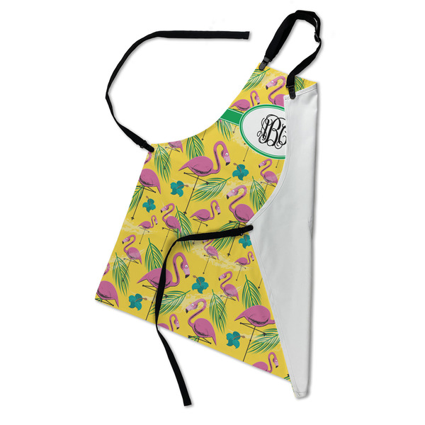 Pink Flamingo Apron - Folded