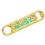 Pink Flamingo Bar Bottle Opener w/ Monogram