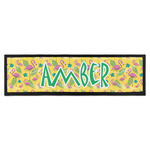 Pink Flamingo Bar Mat - Large (Personalized)
