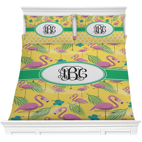 Custom Pink Flamingo Comforters (Personalized)