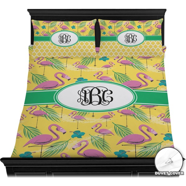Pink Flamingo Bedding Set (Queen) - Duvet