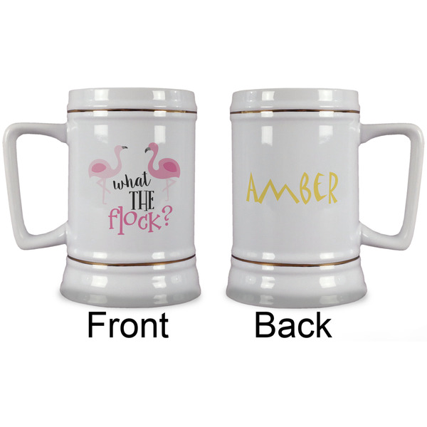 Pink Flamingo Beer Stein - Approval