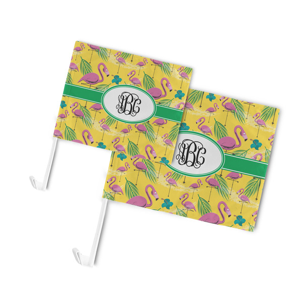 Pink Flamingo Car Flags - PARENT MAIN (both sizes)