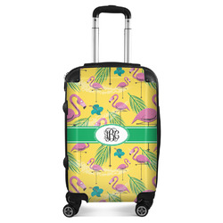 Pink Flamingo Suitcase (Personalized)