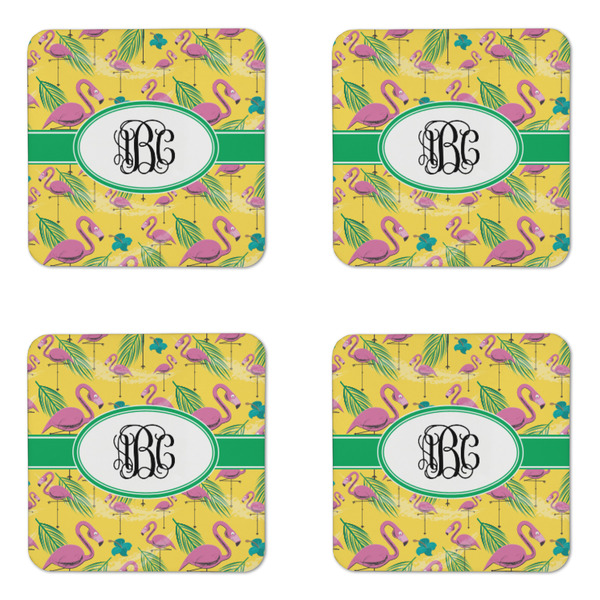 Pink Flamingo Coaster Set - APPROVAL