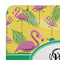 Pink Flamingo Coaster Set - DETAIL