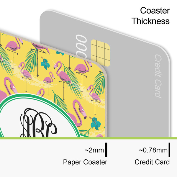 Pink Flamingo Coaster Thickness