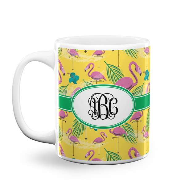 Custom Pink Flamingo Coffee Mug (Personalized)
