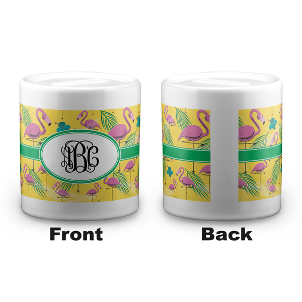 Pink Flamingo Coin Bank - Apvl