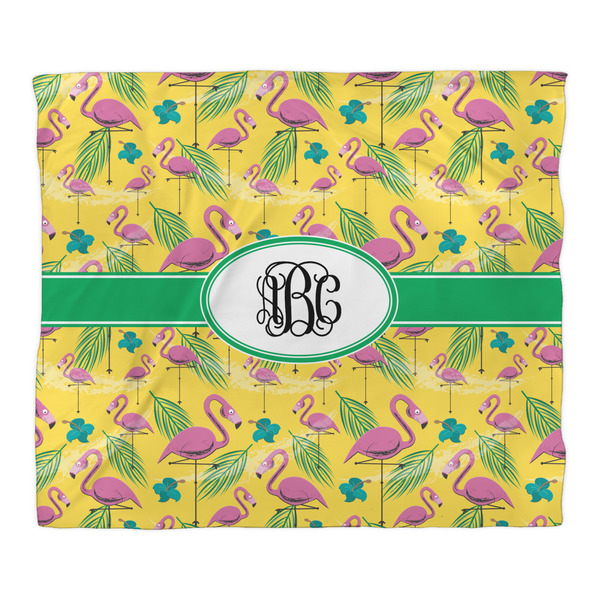 Pink Flamingo Comforter - King - Front