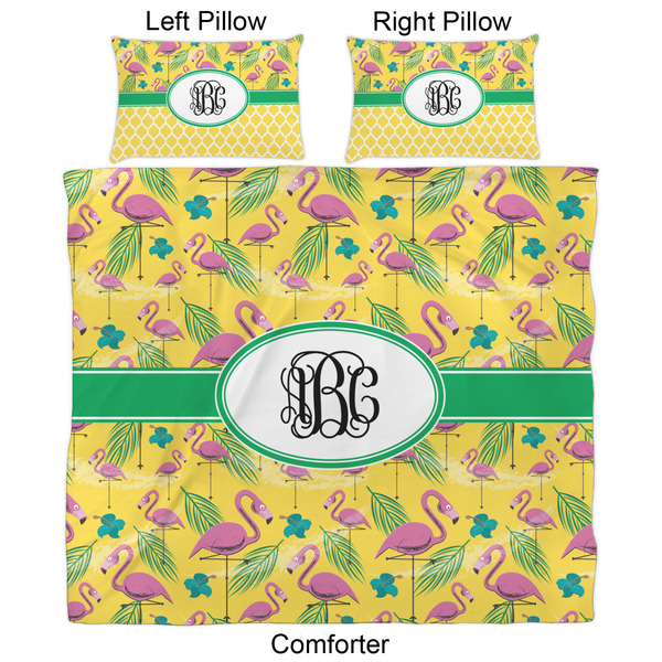 Pink Flamingo Comforter Set - King - Approval
