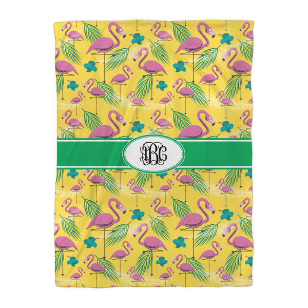 Pink Flamingo Comforter - Twin XL - Front