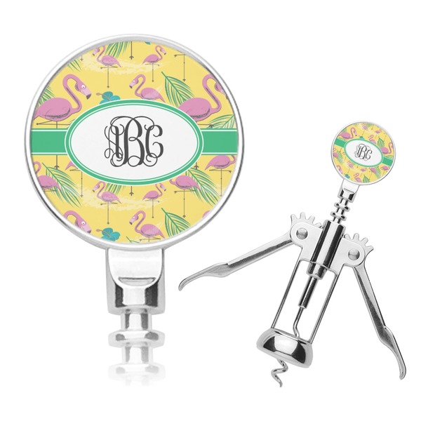 Custom Pink Flamingo Corkscrew (Personalized)