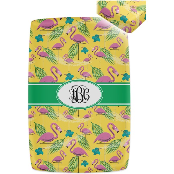 Pink Flamingo Crib Fitted Sheet - Apvl