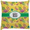 Pink Flamingo Decorative Pillow Case (Personalized)