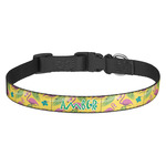 Pink Flamingo Dog Collar (Personalized)