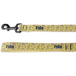 Pink Flamingo Deluxe Dog Leash (Personalized)