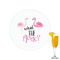 Pink Flamingo Drink Topper - Small - Single with Drink