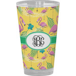 Pink Flamingo Pint Glass - Full Color (Personalized)