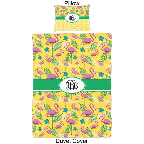 Pink Flamingo Duvet Cover Set - Twin - Approval