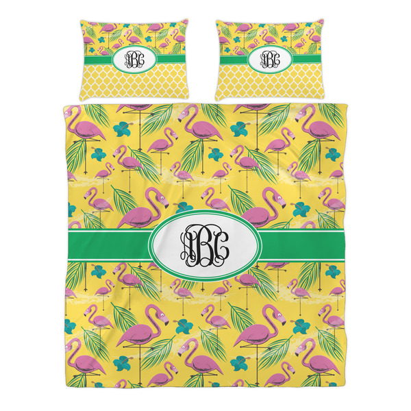 Pink Flamingo Duvet cover Set - Queen - Alt Approval