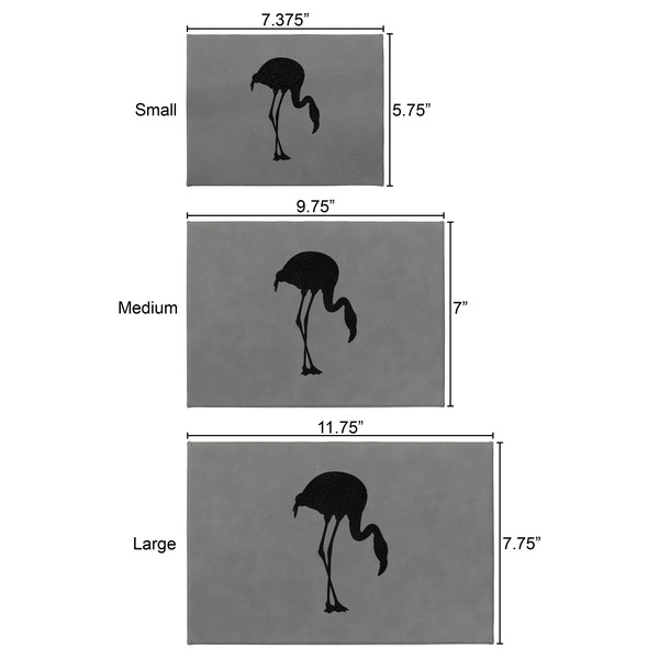 Pink Flamingo Engraved Gift Boxes - All 3 Sizes