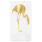 Pink Flamingo Guest Napkins - Foil Stamped