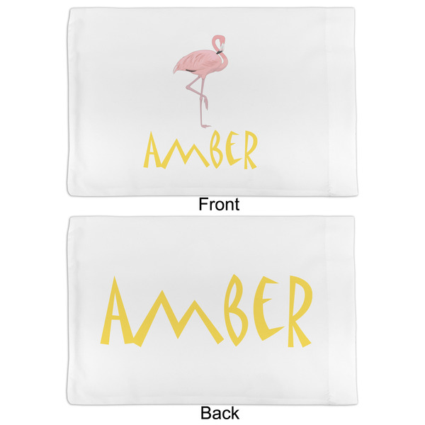 Pink Flamingo Full Pillow Case - APPROVAL (partial print)