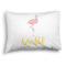 Pink Flamingo Full Pillow Case - FRONT (partial print)