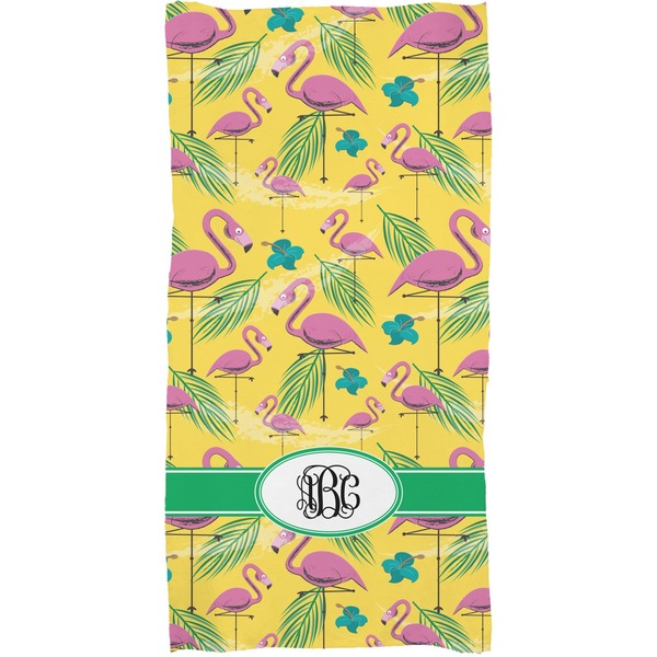 Pink Flamingo Full Sized Bath Towel - Apvl