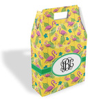 Pink Flamingo Gable Favor Box (Personalized)