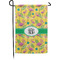 Pink Flamingo Small Garden Flag - Single Sided w/ Monograms