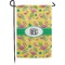 Pink Flamingo Small Garden Flag - Double Sided w/ Monograms
