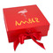 Pink Flamingo Gift Boxes with Magnetic Lid - Red - Front