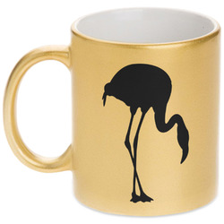 Pink Flamingo Metallic Mug