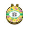 Pink Flamingo Golf Ball Marker - Hat Clip - Gold
