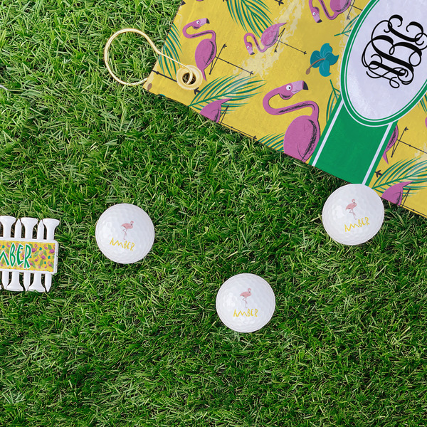 Pink Flamingo Golf Balls - Generic - Set of 3 - LIFESTYLE