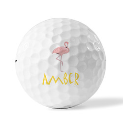 Pink Flamingo Golf Balls (Personalized)