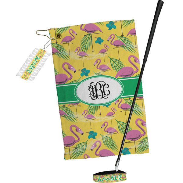 Pink Flamingo Golf Gift Kit (Full Print)