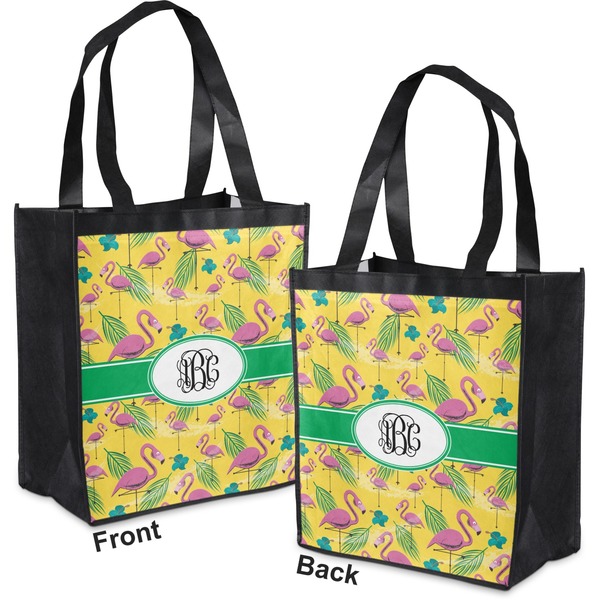 Pink Flamingo Grocery Bag - Apvl