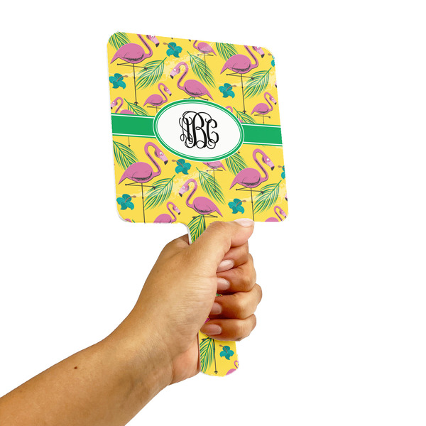 Pink Flamingo Hand Mirrors - Alt View