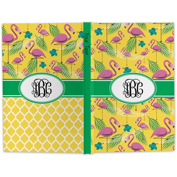 Pink Flamingo Hard Cover Journal - Apvl