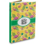 Pink Flamingo Hardbound Journal - 7.25" x 10" (Personalized)