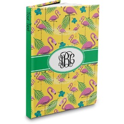 Pink Flamingo Hardbound Journal - 5.75" x 8" (Personalized)