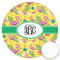 Pink Flamingo Printed Cookie Topper - 3.25" (Personalized)