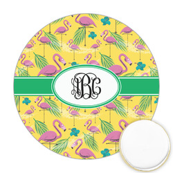 Pink Flamingo Printed Cookie Topper - 2.5" (Personalized)