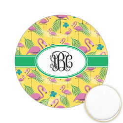 Pink Flamingo Printed Cookie Topper - 2.15" (Personalized)