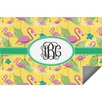 Pink Flamingo Indoor / Outdoor Rug - 2'x3' (Personalized)