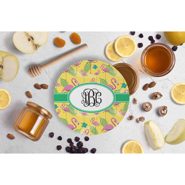 Pink Flamingo Jar Opener - Lifestyle Image